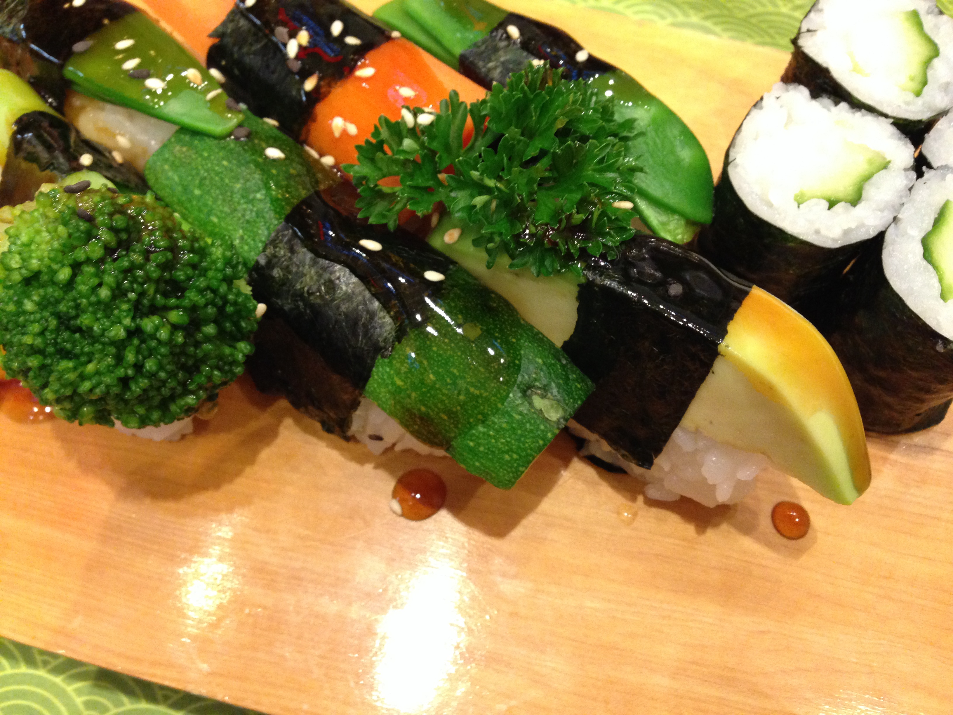 Gemüse Sushi