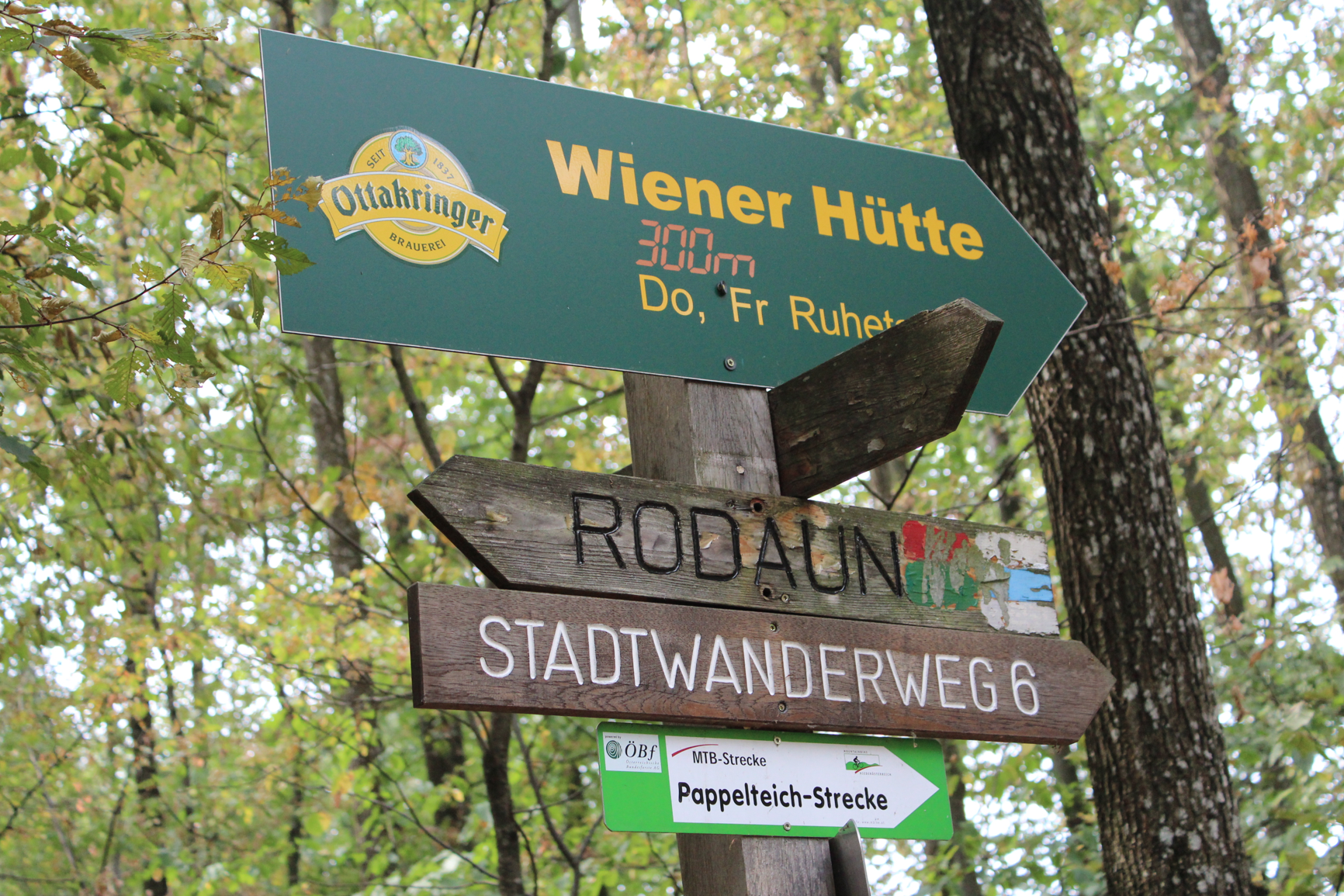 35 Wiener Hütte Wanderweg
