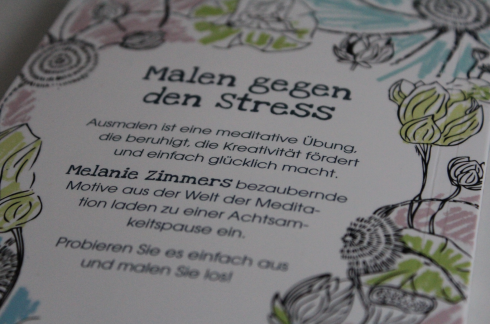 2 Malen gegen den Stress Meditation Buch Malbuch