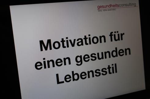 1 Vortrag Motivation gesund leben