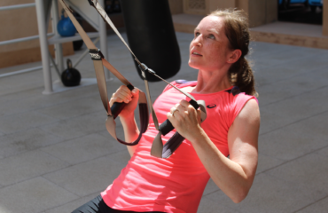 Workout Outdoor Sweat Training Schlingentrainer