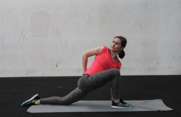 Stretching für Läufer Iliopsoas