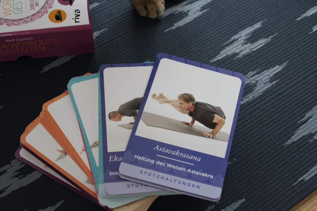 Übungskarten Yoga Unterricht gestalten