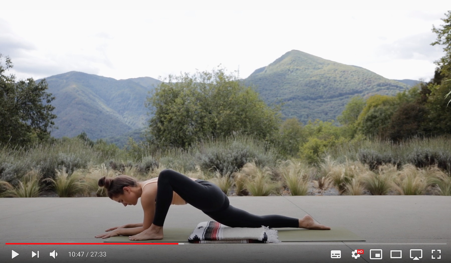 Yoga Video kostenlos für das Üben zuhause