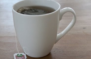Teetasse grüner Tee