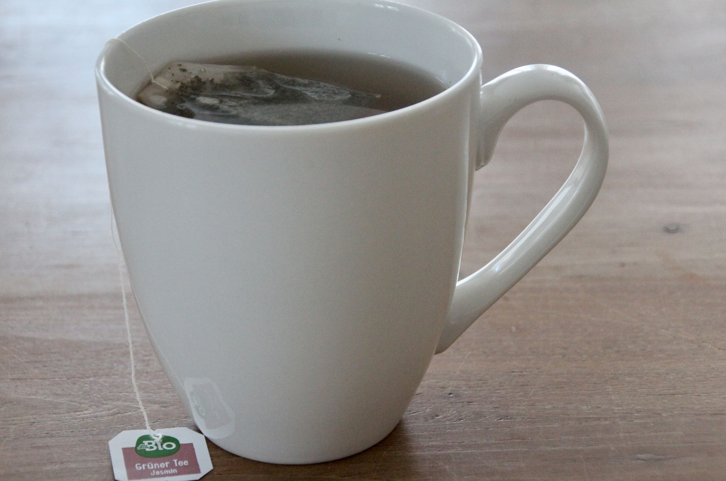 Teetasse grüner Tee